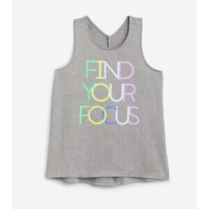 Runway Active Tank "Find Your Focus" Size M 8-10